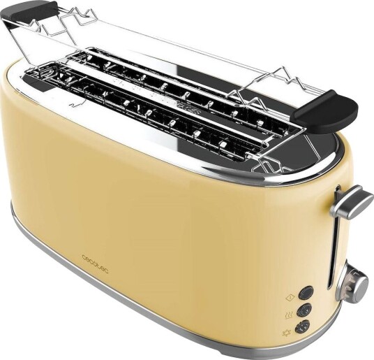 Cecotec Toast&Taste Brødrister 2 skiver, 1630W, beige