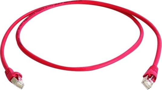 Telegärtner Cat5e F/UTP 2.5m rød L00002D0086