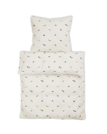 Smallstuff Baby Bedding Farm Living 100 x 70 cm Soft Green