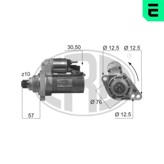 Starter ERA 220467 Starter ERA 220467