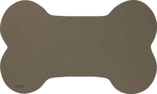 MiLLE W NORDISK DESIGN Glassbrikke hund M Grå