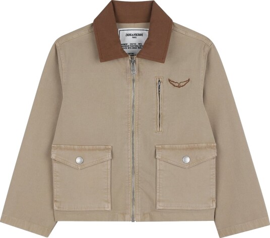 Zadig & Voltaire Overgangsjakke Dark Stone Zadig & Voltaire 12 år (152) Overgangsjakke Brun Zadig & Voltaire Overgangsjakke Dark Stone Zadig & Voltaire 12 år (152) Overgangsjakke Brun
