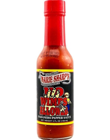 Marie Sharp"s No Wimps Allowed Kjempesterk Habanerosaus 148 ml Belize Marie Sharp"s No Wimps Allowed Kjempesterk Habanerosaus 148 ml Belize