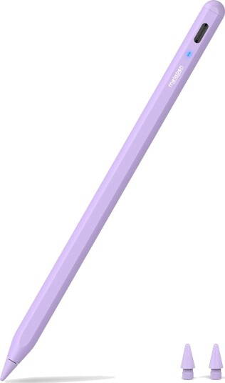 Metapen A8 aktiv stylus til iPad med USB-C Lilla