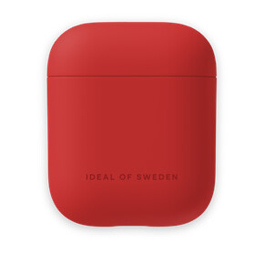 Airpods Ladeveske Ideal Of Sweden (1/2 Gen) Clear Case, Rød