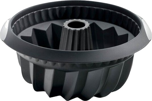 Lékué   Deep Savarin kakeform i silikon 22 cm svart