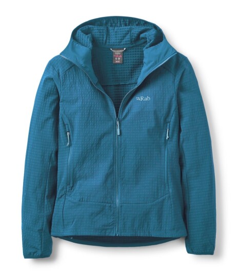 Rab Quantra Pro Hoody Wmns Tempest Blue Size 12 Rab Quantra Pro Hoody Wmns Tempest Blue Size 12