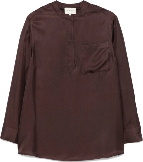 Loulou Studio Dame Bluser & Skjorter Brun XS,