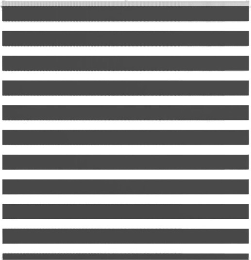 Sebragardin svart 140x100 cm stoff bredde 135,9 polyester