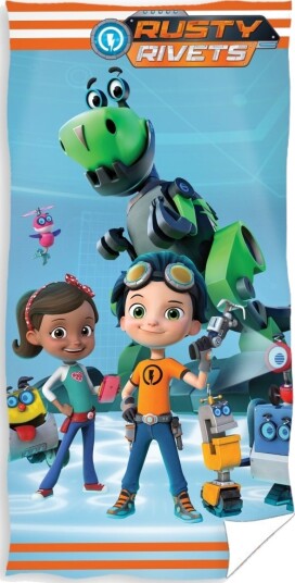 Rusty Rivets Badehåndklæde 100 Procent Bomuld Rusty Rivets Badehåndklæde 100 Procent Bomuld