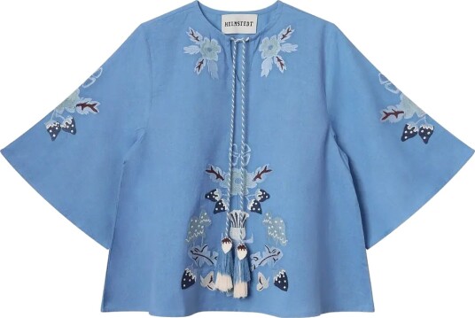 Helmstedt Iben Blouse Blue XS Helmstedt Iben Blouse Blue XS