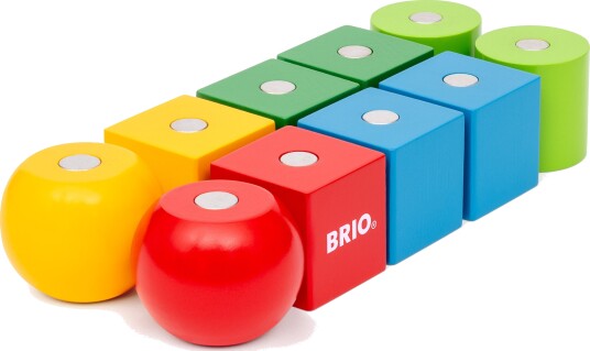 BRIO - Magnetic Wooden Blocks - 30435 BRIO - Magnetic Wooden Blocks - 30435