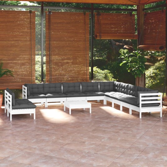  Hagesofagruppe med puter 12 deler heltre furu 3096858