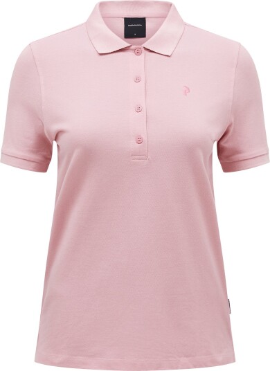Peak Performance Women"s Classic Cotton Polo Warm Blush L