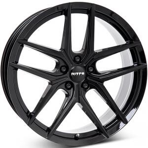Nitro Throne FF Gloss Black 8.5x20 5/112 ET30 B66.4 Nitro Throne FF Gloss Black 8.5x20 5/112 ET30 B66.4