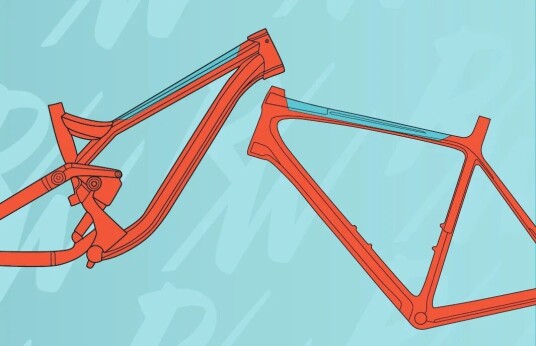 RideWrap essential protection -toptube gloss gjennomsiktig
