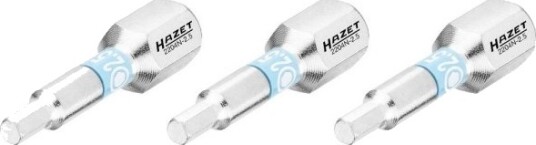 Hazet 2204N-2.5/3 Sekskant-Bit 2,5 Mm C 6,3 1 Stk (2204N-2.5/3)