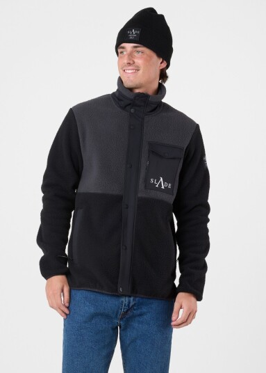 Slade Colorado Pile Jacket Charcoal/Black L Fleecetrøyer