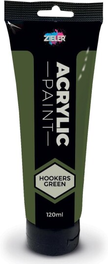 Zieler Premium Akrylmaling 120ml Hooker's Green Zieler Premium Akrylmaling 120ml Hooker's Green