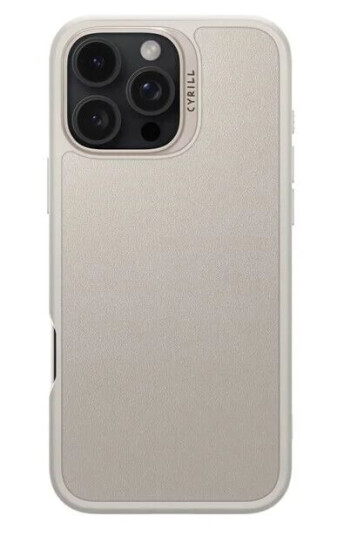Spigen Cyrill Kajuk MagSafe deksel i krem for iPhone 16 Pro Max