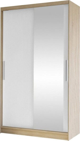 Glenmore Garderob m. Spegel White -