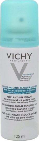 Vichy 48H Anti Transpirant Anti Traces Deo Spray 125 ml Vichy 48H Anti Transpirant Anti Traces Deo Spray 125 ml