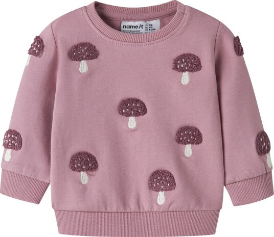 Name It Nbfoditte Ls Sweat Bru LILAS 80 Name It Nbfoditte Ls Sweat Bru LILAS 80