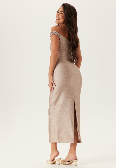 Forever New Mindy Bardot Ruffle Midi Forever New Mindy Bardot Ruffle Midi