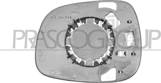 Speilglass, ytterspeil PRASCO BM8047514
