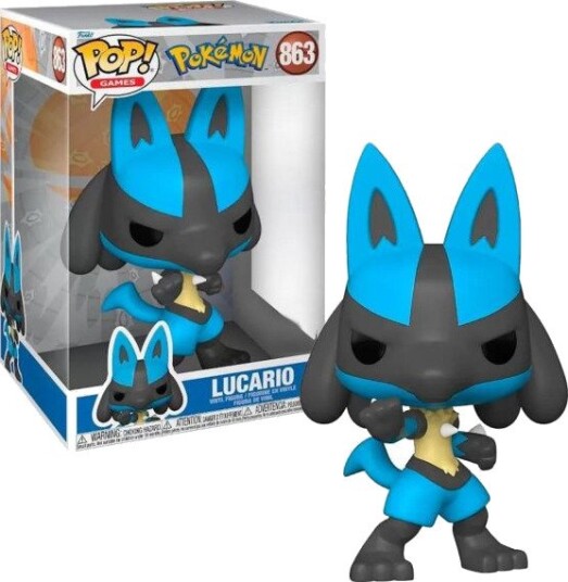 Funko POP! Jumbo Pokémon vinylfigur 25 cm Lucario