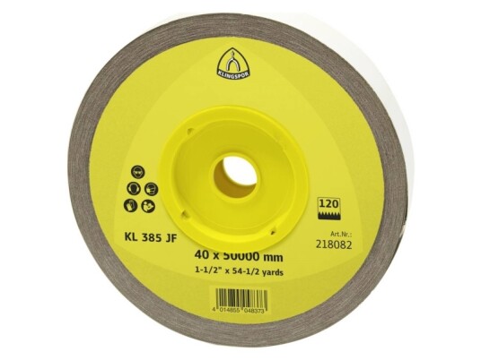 Klingspor Slipepapirrull KL 385 JF 25mm x 50m K100