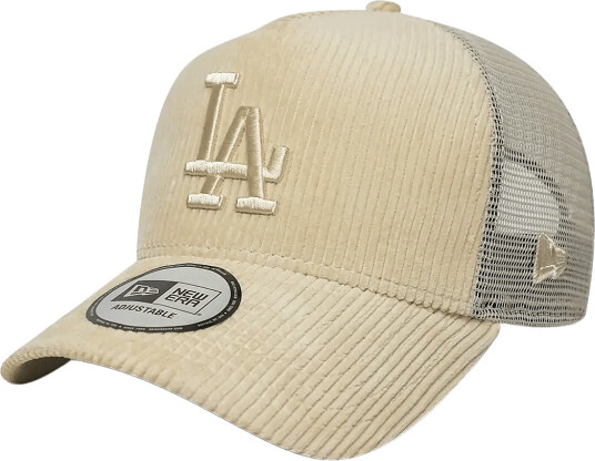 New Era Tonal Cord Trucker Losdod   Beige   ONE SIZE