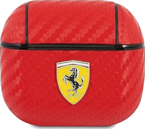 Ferrari On Track PU Carbon Case for AirPods 3 Red Ferrari On Track PU Carbon Case for AirPods 3 Red