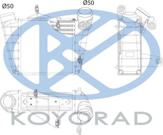 Intercooler KOYORAD IA450215