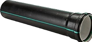 Støydempende Avløpsrør Ø110 Mm 110X3000 Mm Med 1 Muffe Støydempende Avløpsrør Ø110 Mm 110X3000 Mm Med 1 Muffe