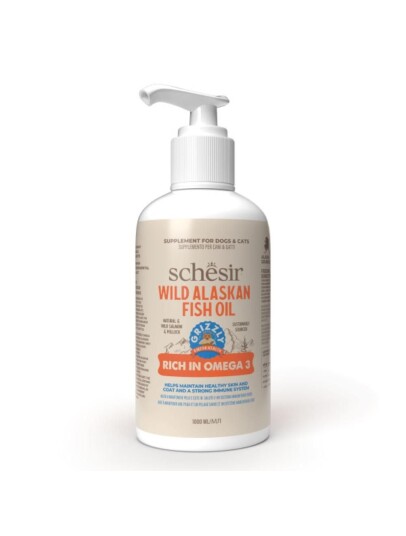 Schesir Wild Alaska Lakseolje (1000 ml)