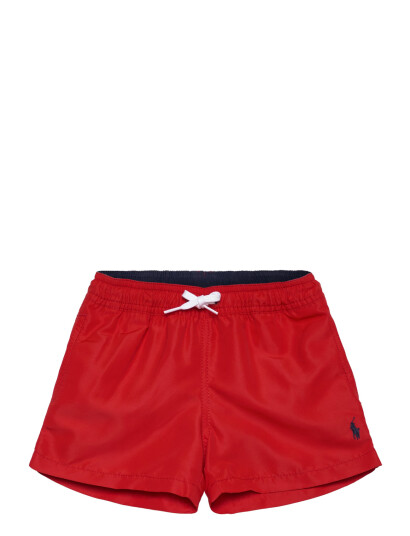 Ralph Lauren Kids Recycled Polyester-Travlr Short-Sw- Red 88-93