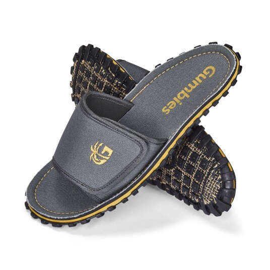 Gumbies Unisex Strider Slides Grey 46 Gumbies Unisex Strider Slides Grey 46