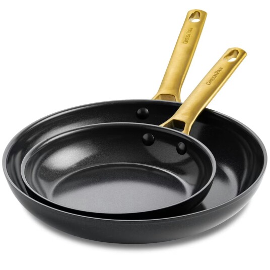 Greenpan Padova Reserve Stekepanne 2 pk Sort Greenpan Padova Reserve Stekepanne 2 pk Sort