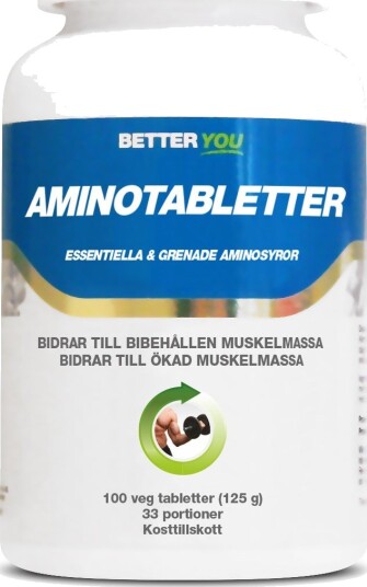 Better You Amino Tabletter 100 stk Better You Amino Tabletter 100 stk