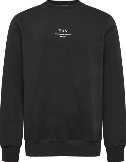 HAN Kjøbenhavn Regular Crewneck Black XXL