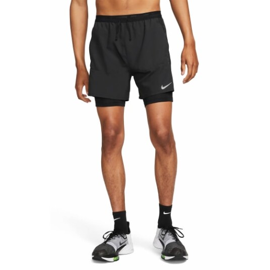 Nike Dri-Fit Stride 7" Running Shorts Herre Black/Black S