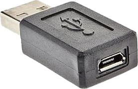 Usb-Adapter Premiumcord Usb-A Til Microusb Svart (Kur-19)