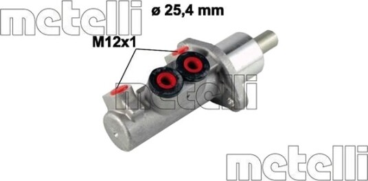 Hovedbremsesylinder METELLI 05 0608 Hovedbremsesylinder METELLI 05 0608