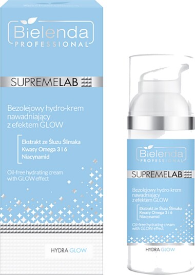 Bielenda Professional SUPREMELAB HYDRA GLOW Oil Free Soothing And Rege Bielenda Professional SUPREMELAB HYDRA GLOW Oil Free Soothing And Rege
