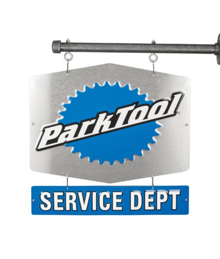 Park Tool Service Department Skilt Single