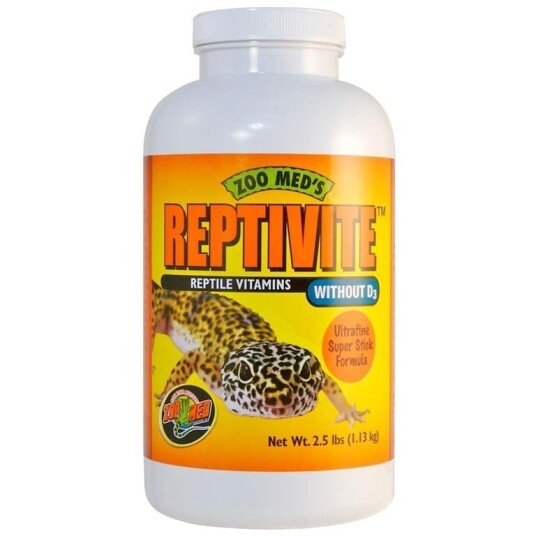 Zoo Med Reptivite Uten D3 Med Fosfor 227 Gram Zoo Med Reptivite Uten D3 Med Fosfor 227 Gram