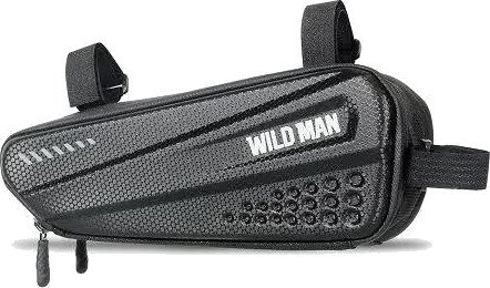 Sykkelveske WILDMAN E4 Rammepose 1,5 L svart