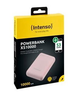 Intenso XS10000 Powerbank 10000mAh med 3.1A - USB-C og USB Utganger Intenso XS10000 Powerbank 10000mAh med 3.1A - USB-C og USB Utganger