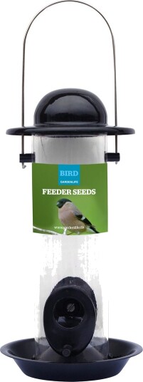 Bird Fuglemater For Villfuglefrø Sort Stål